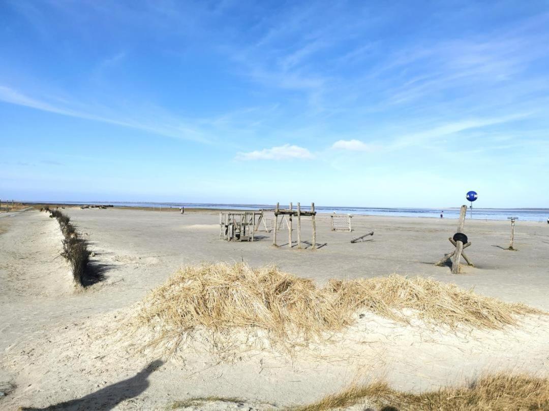 Schicke Ferienwohnung Julia An Der Nordsee Lutetsburg Luaran gambar
